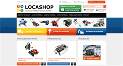 Desktop Screenshot of locashop.net